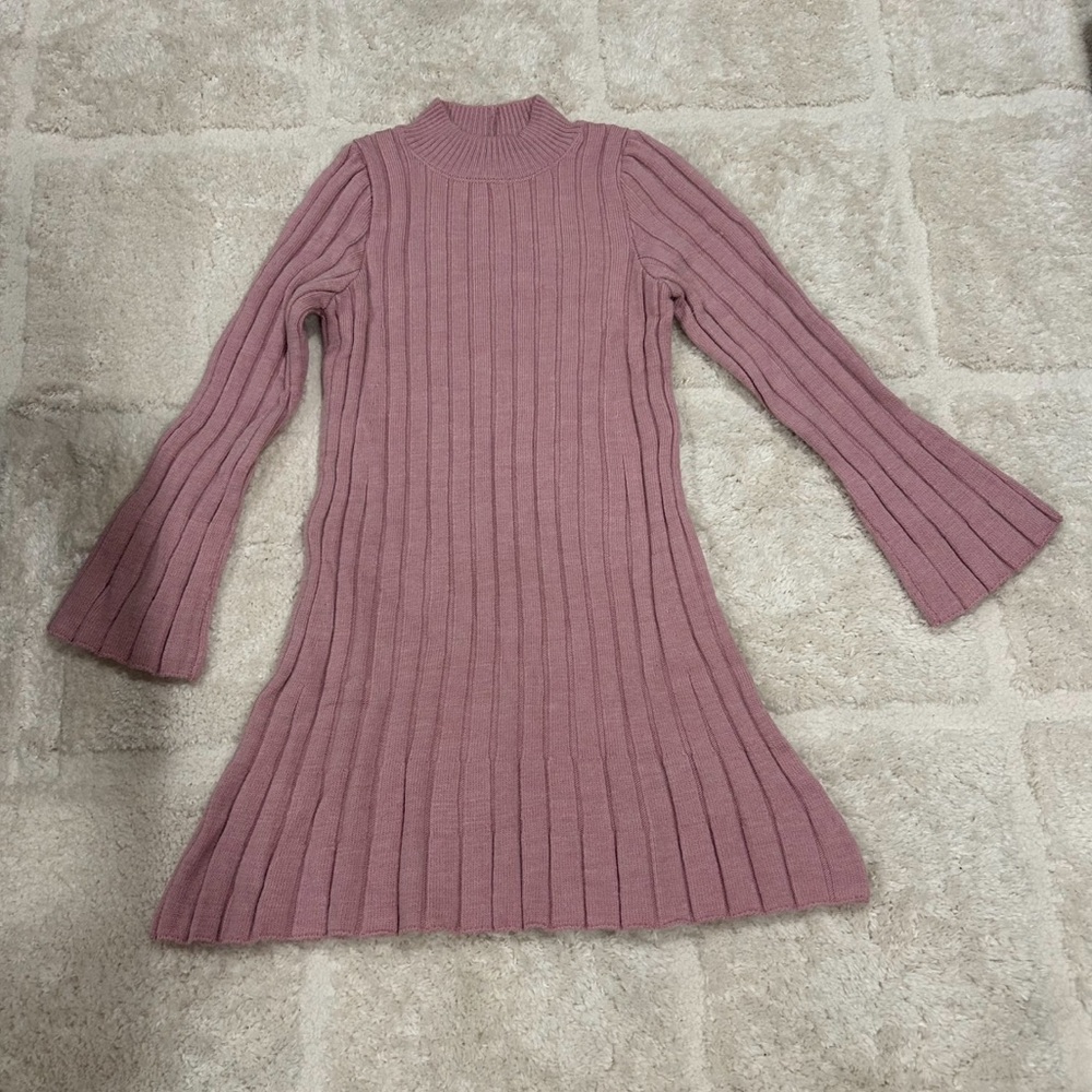 Anthropologie Soft Pink Knit Sweater